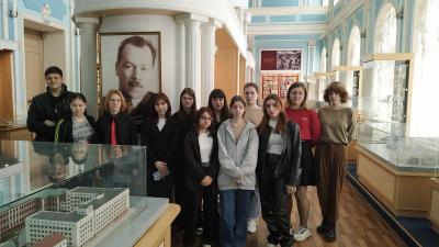 Посещение музея истории Саратовского государственного университета генетики, биотехнологии и инженерии имени Н.И. Вавилова